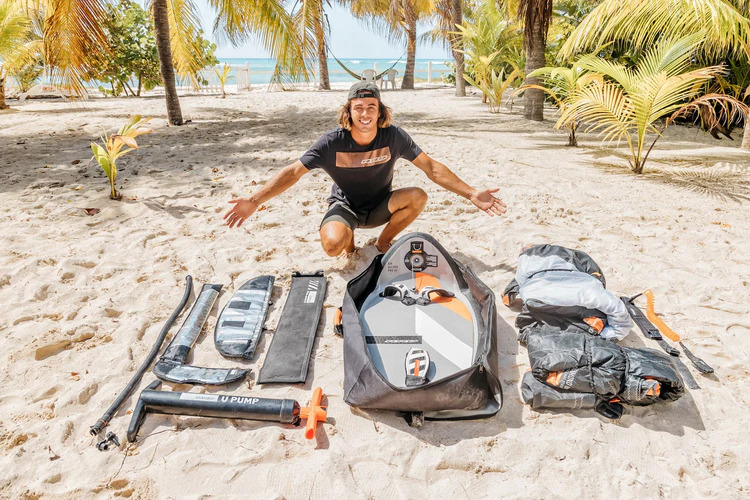 Sety na wingfoiling – vybavení pro začátečníky